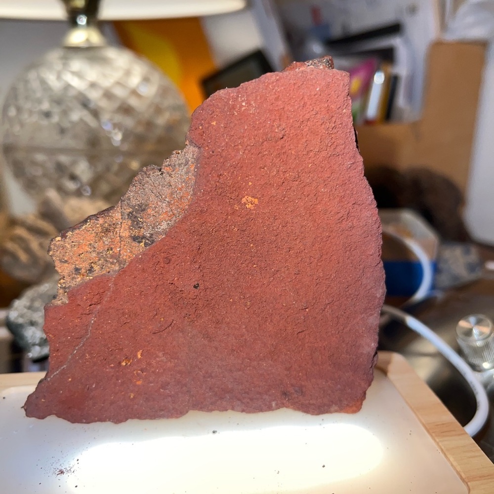 Red “ Diamond “ Calcite Cluster ♦️ - Picture 2 of 4
